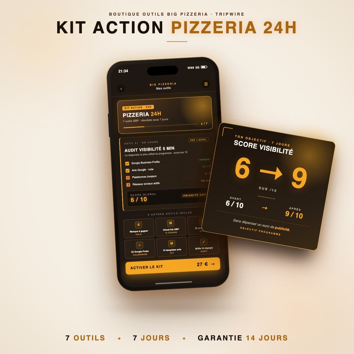 Kit Action Pizzeria 24h