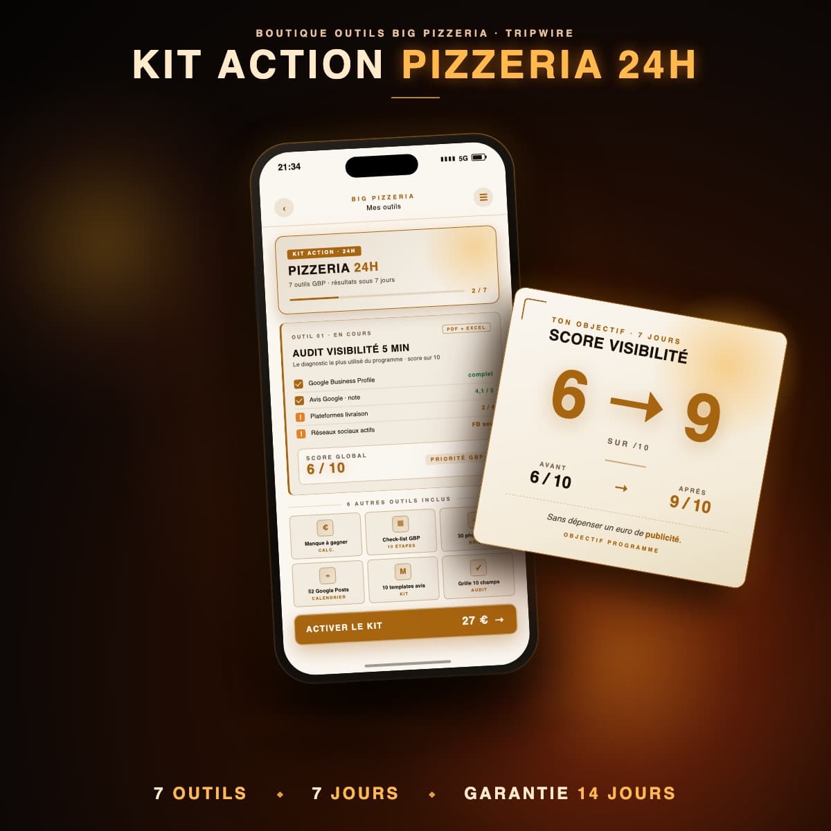 Kit Action Pizzeria 24h